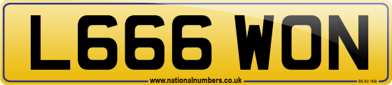 L666 WON