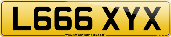 L666 XYX
