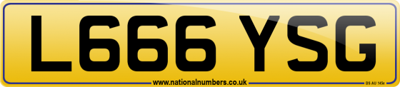 L666 YSG