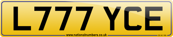 L777 YCE