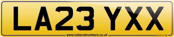 LA23 YXX