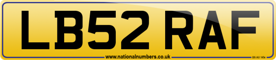 LB52 RAF