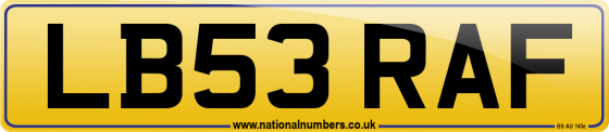 LB53 RAF