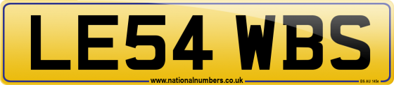 LE54 WBS