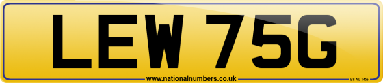 LEW 75G