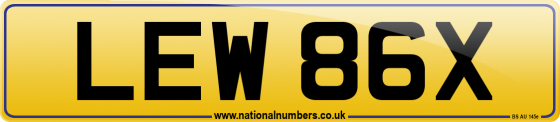 LEW 86X