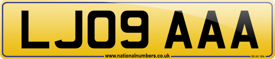 LJ09 AAA
