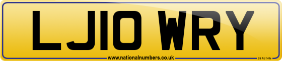 LJ10 WRY
