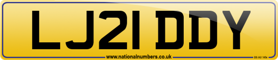 LJ21 DDY