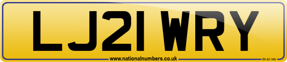 LJ21 WRY