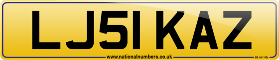 LJ51 KAZ