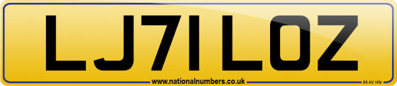 LJ71 LOZ