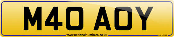 M40 AOY
