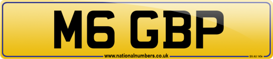M6 GBP