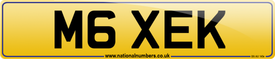 M6 XEK