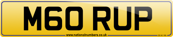 M60 RUP