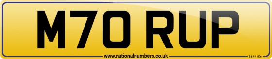 M70 RUP
