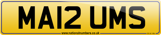 MA12 UMS