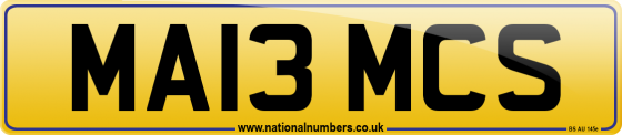MA13 MCS