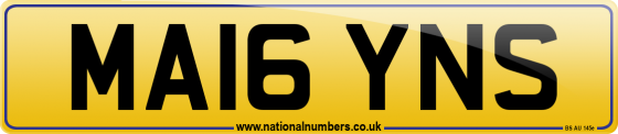 MA16 YNS