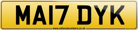 MA17 DYK