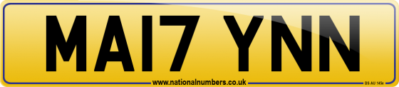 MA17 YNN