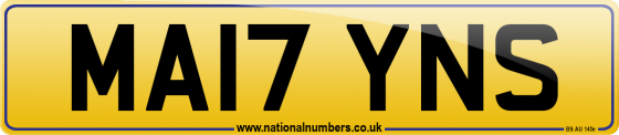 MA17 YNS