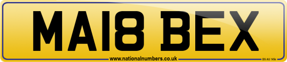 MA18 BEX