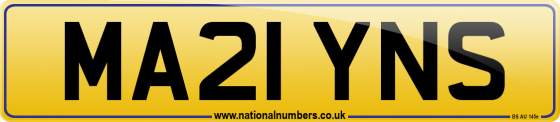 MA21 YNS