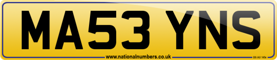 MA53 YNS