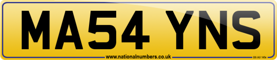 MA54 YNS