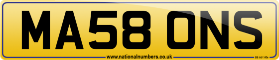 MA58 ONS