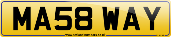 MA58 WAY