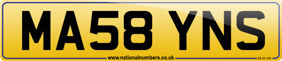 MA58 YNS