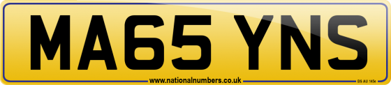 MA65 YNS
