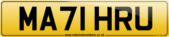 MA71 HRU
