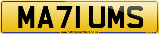 MA71 UMS