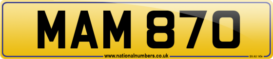 MAM 870