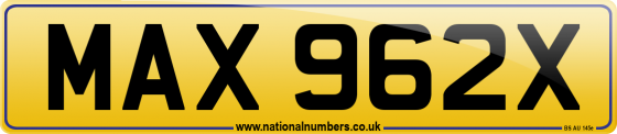 MAX 962X