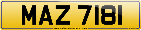 MAZ 7181