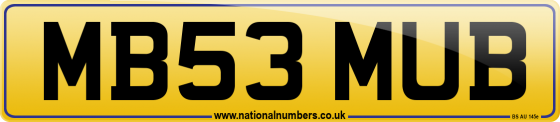 MB53 MUB