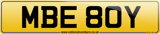 MBE 80Y