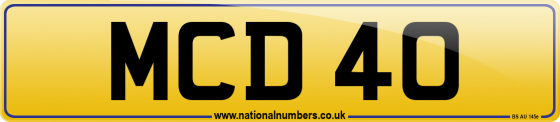 MCD 40
