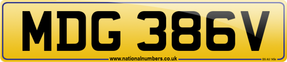 MDG 386V