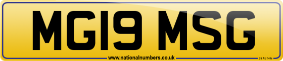 MG19 MSG