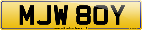 MJW 80Y