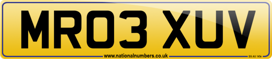 MR03 XUV