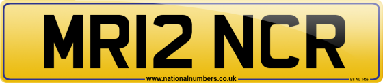 MR12 NCR