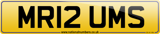 MR12 UMS