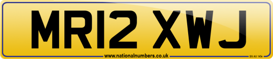 MR12 XWJ